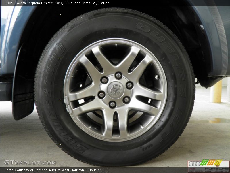 Blue Steel Metallic / Taupe 2005 Toyota Sequoia Limited 4WD
