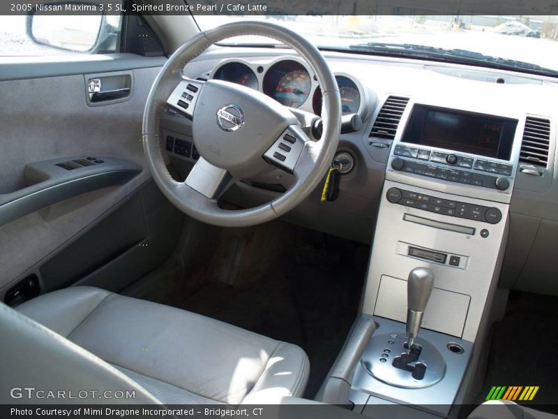 Spirited Bronze Pearl / Cafe Latte 2005 Nissan Maxima 3.5 SL