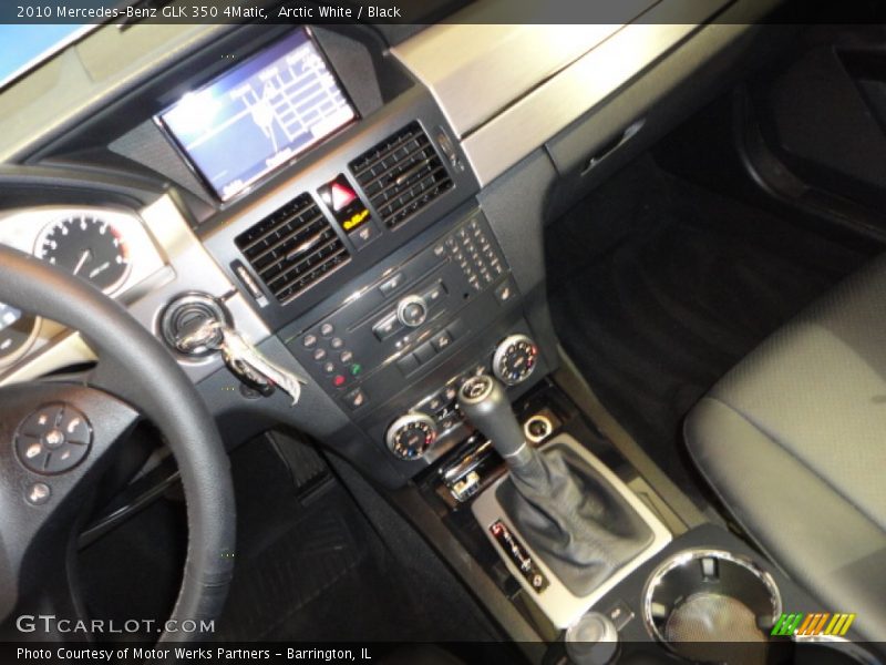Arctic White / Black 2010 Mercedes-Benz GLK 350 4Matic