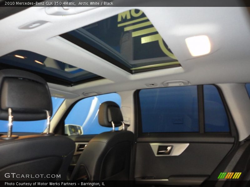 Arctic White / Black 2010 Mercedes-Benz GLK 350 4Matic
