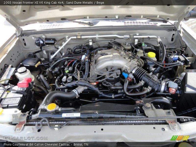  2003 Frontier XE V6 King Cab 4x4 Engine - 3.3 Liter SOHC 12-Valve V6