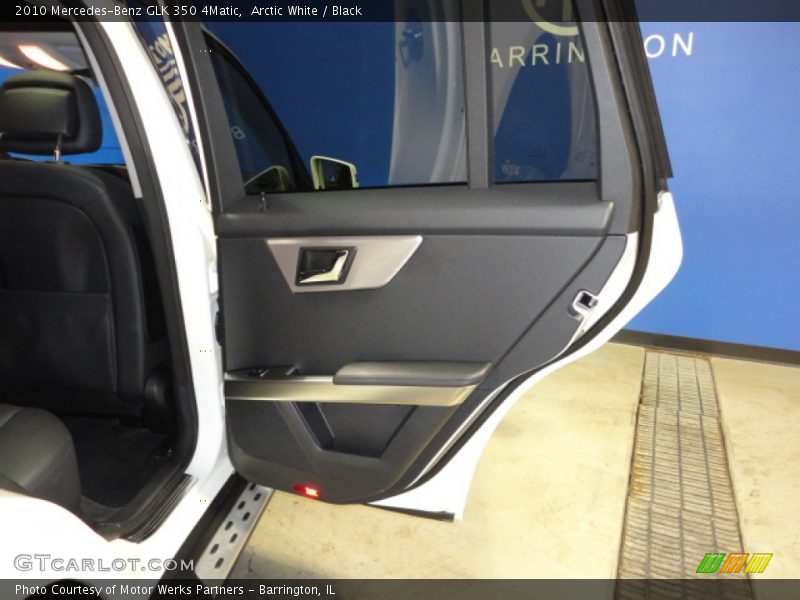 Arctic White / Black 2010 Mercedes-Benz GLK 350 4Matic