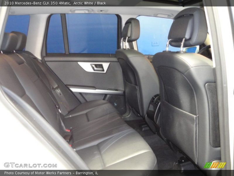 Arctic White / Black 2010 Mercedes-Benz GLK 350 4Matic