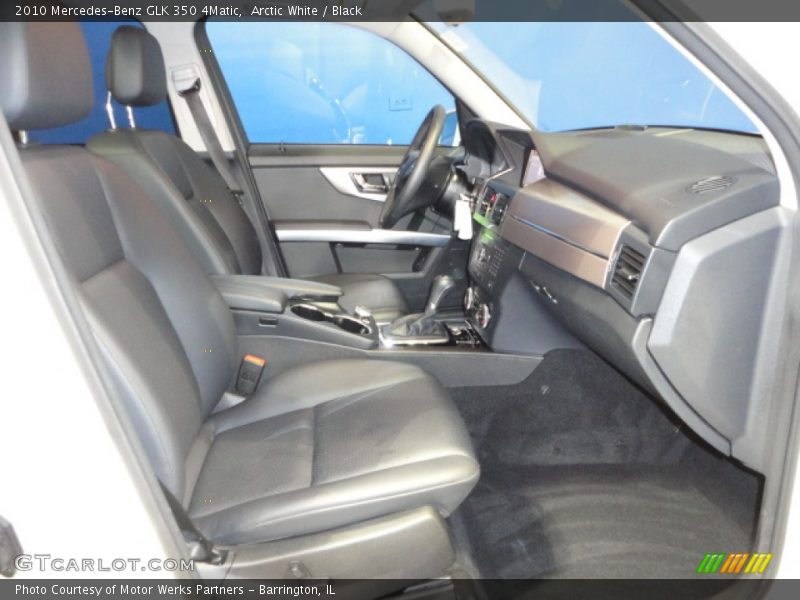 Arctic White / Black 2010 Mercedes-Benz GLK 350 4Matic