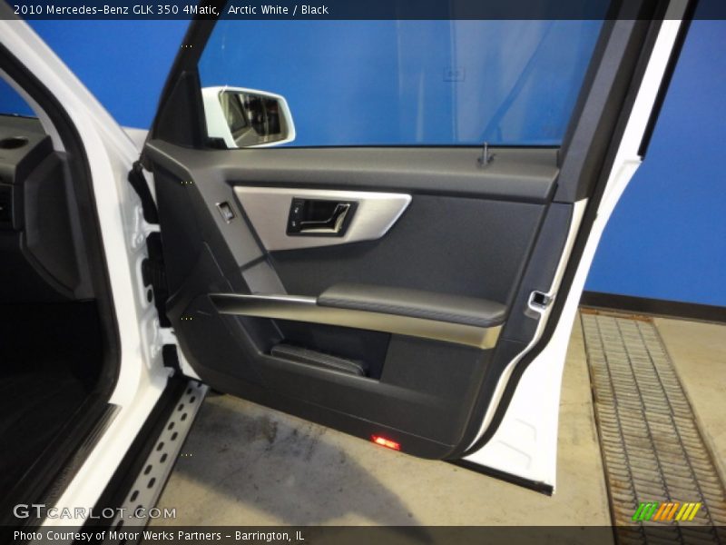 Arctic White / Black 2010 Mercedes-Benz GLK 350 4Matic