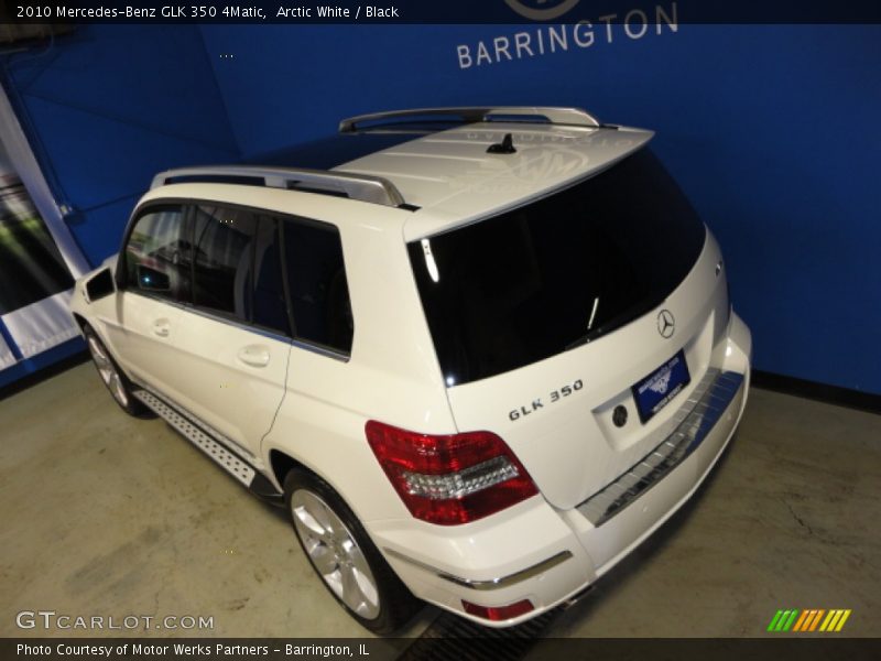 Arctic White / Black 2010 Mercedes-Benz GLK 350 4Matic