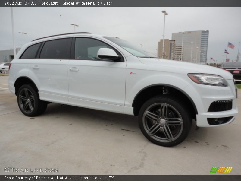 Glacier White Metallic / Black 2012 Audi Q7 3.0 TFSI quattro