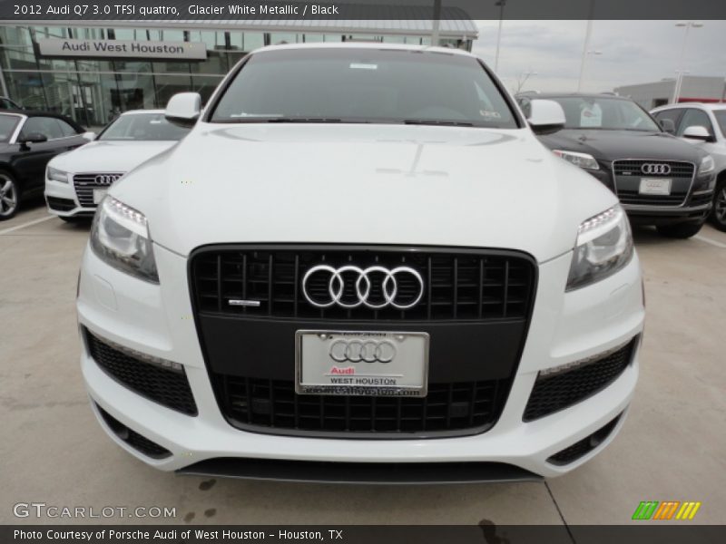 Glacier White Metallic / Black 2012 Audi Q7 3.0 TFSI quattro