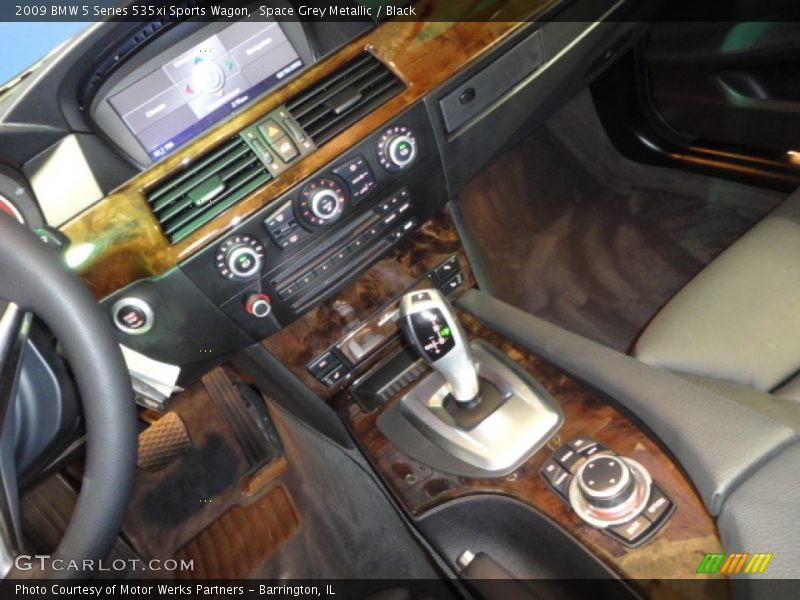 Space Grey Metallic / Black 2009 BMW 5 Series 535xi Sports Wagon