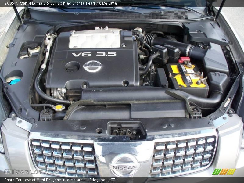 Spirited Bronze Pearl / Cafe Latte 2005 Nissan Maxima 3.5 SL