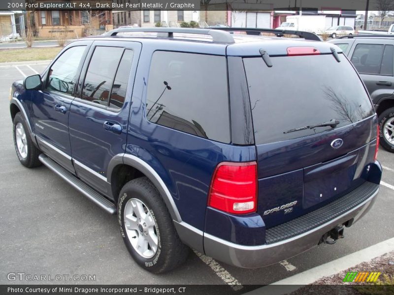 Dark Blue Pearl Metallic / Graphite 2004 Ford Explorer XLT 4x4