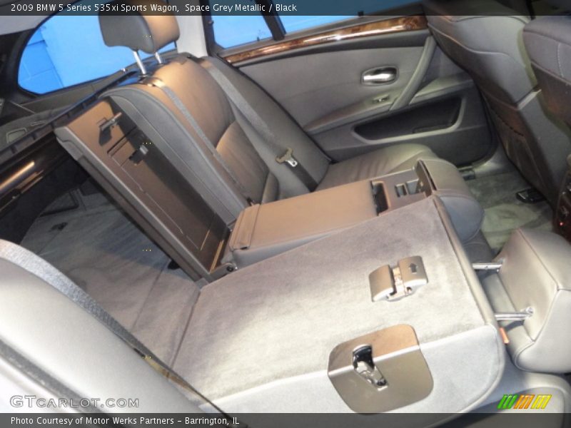 Space Grey Metallic / Black 2009 BMW 5 Series 535xi Sports Wagon