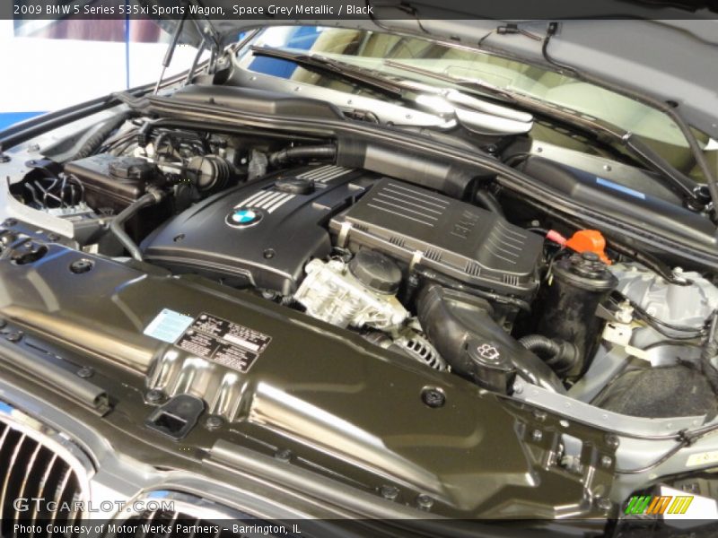  2009 5 Series 535xi Sports Wagon Engine - 3.0 Liter Twin-Turbocharged DOHC 24-Valve VVT Inline 6 Cylinder