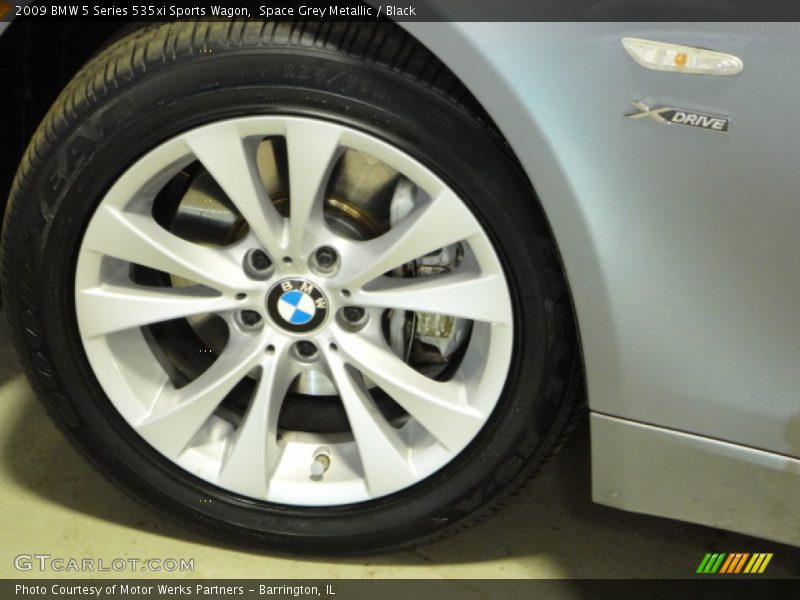  2009 5 Series 535xi Sports Wagon Wheel