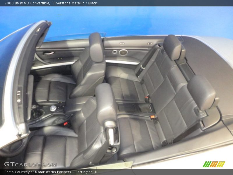  2008 M3 Convertible Black Interior