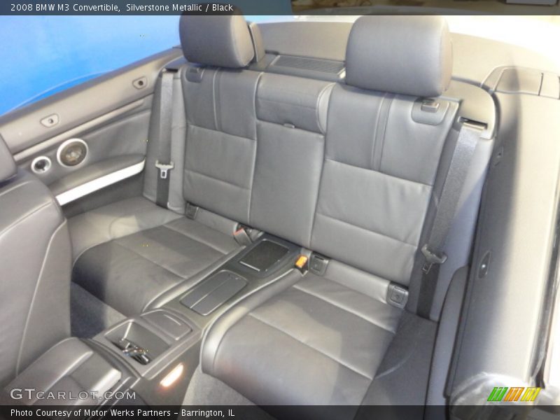 Silverstone Metallic / Black 2008 BMW M3 Convertible