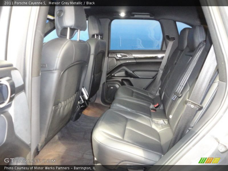 Rear Seat of 2011 Cayenne S