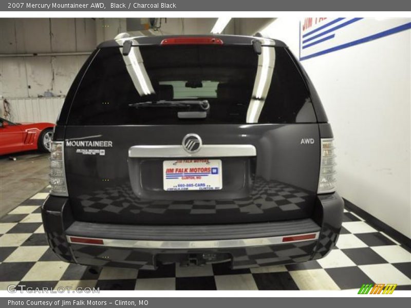 Black / Charcoal Black 2007 Mercury Mountaineer AWD