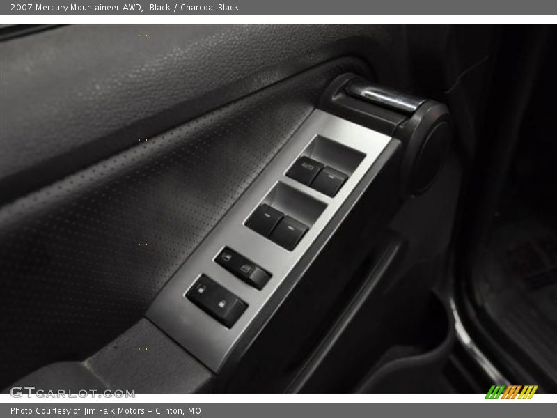 Black / Charcoal Black 2007 Mercury Mountaineer AWD