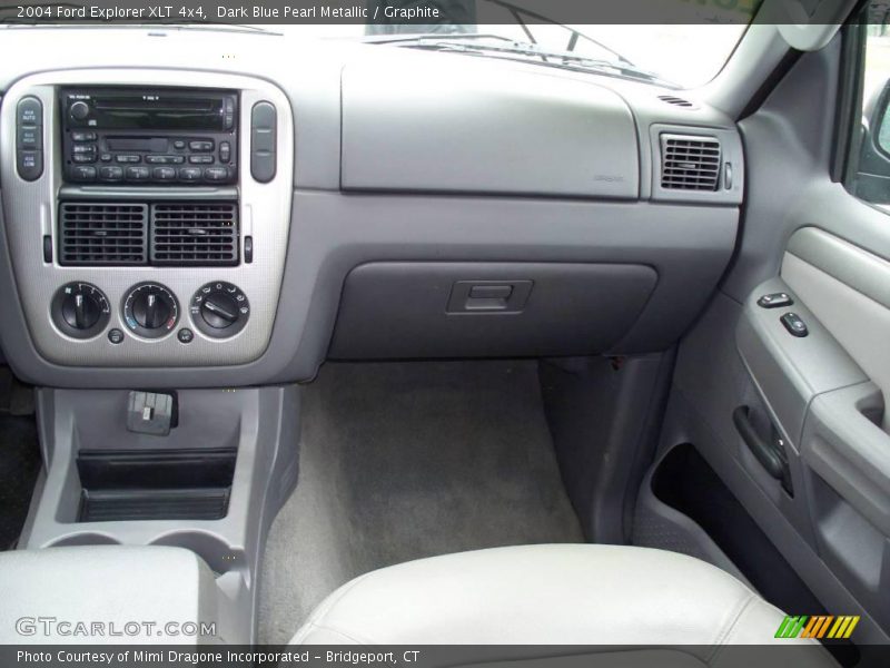 Dark Blue Pearl Metallic / Graphite 2004 Ford Explorer XLT 4x4