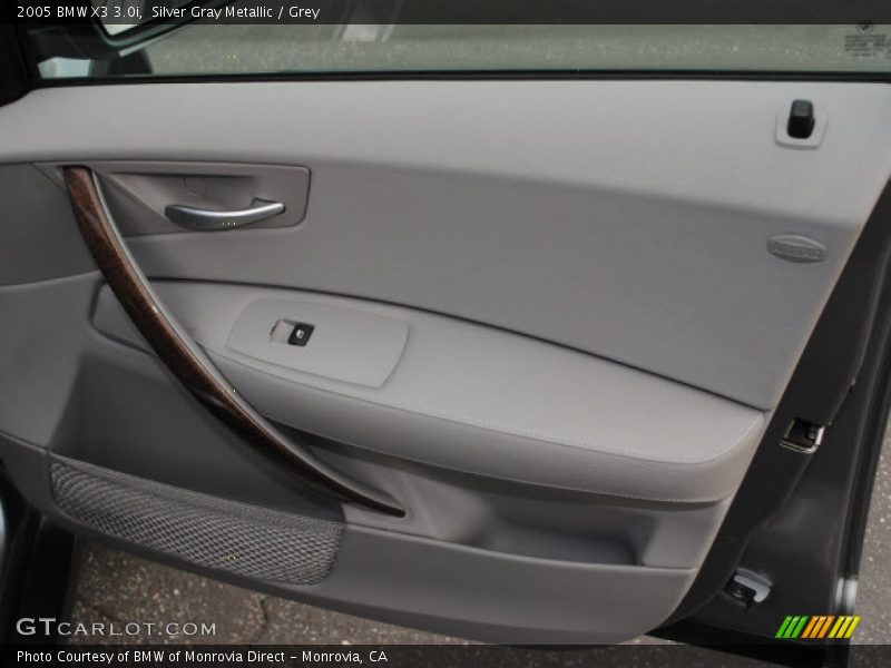 Silver Gray Metallic / Grey 2005 BMW X3 3.0i