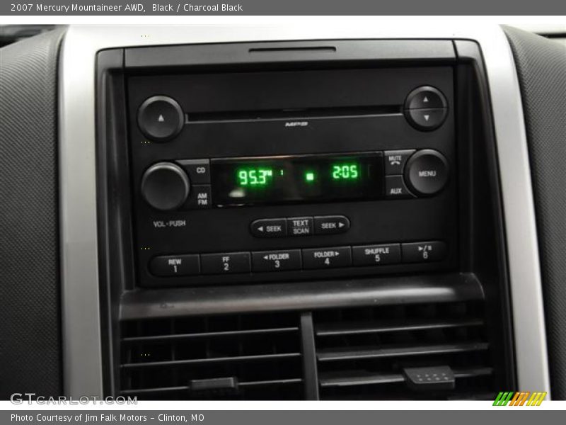 Black / Charcoal Black 2007 Mercury Mountaineer AWD