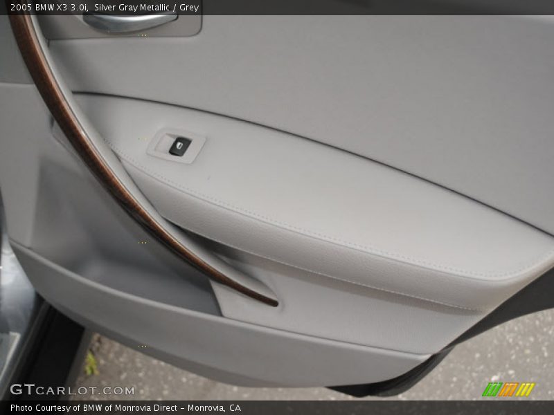 Silver Gray Metallic / Grey 2005 BMW X3 3.0i