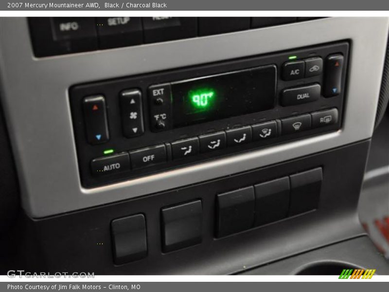 Black / Charcoal Black 2007 Mercury Mountaineer AWD