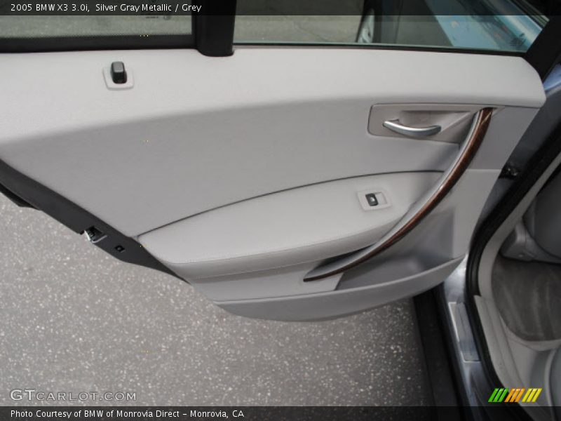 Silver Gray Metallic / Grey 2005 BMW X3 3.0i