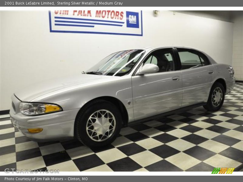 Sterling Silver Metallic / Medium Gray 2001 Buick LeSabre Limited
