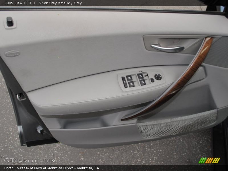 Silver Gray Metallic / Grey 2005 BMW X3 3.0i