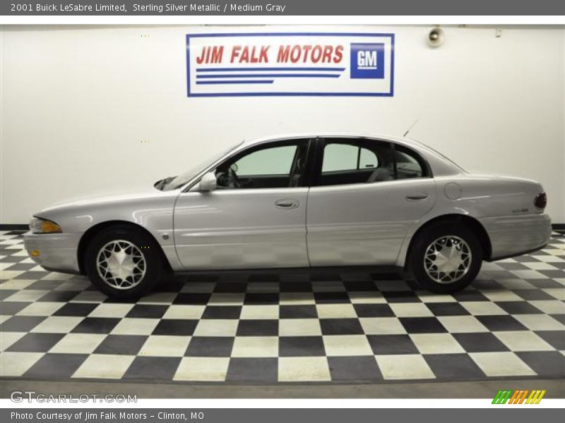 Sterling Silver Metallic / Medium Gray 2001 Buick LeSabre Limited