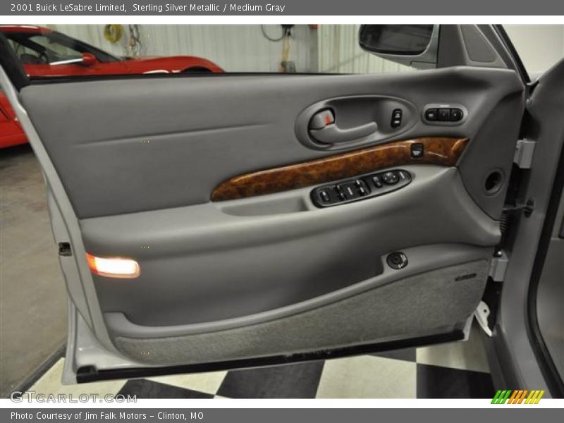 Sterling Silver Metallic / Medium Gray 2001 Buick LeSabre Limited