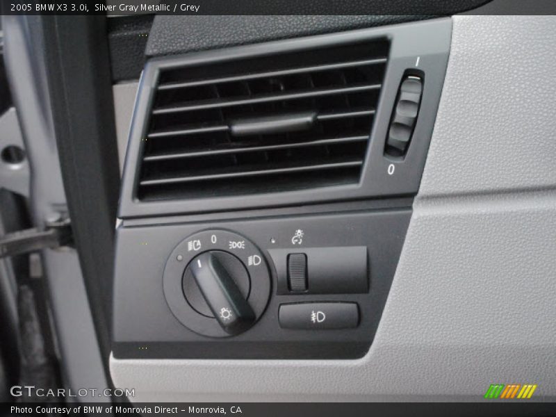 Silver Gray Metallic / Grey 2005 BMW X3 3.0i