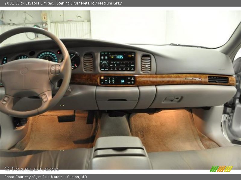 Sterling Silver Metallic / Medium Gray 2001 Buick LeSabre Limited