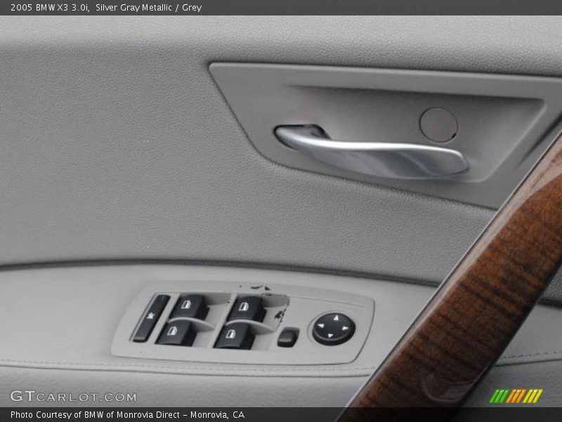 Silver Gray Metallic / Grey 2005 BMW X3 3.0i