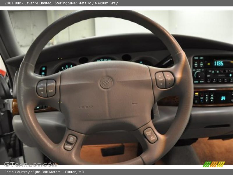 Sterling Silver Metallic / Medium Gray 2001 Buick LeSabre Limited