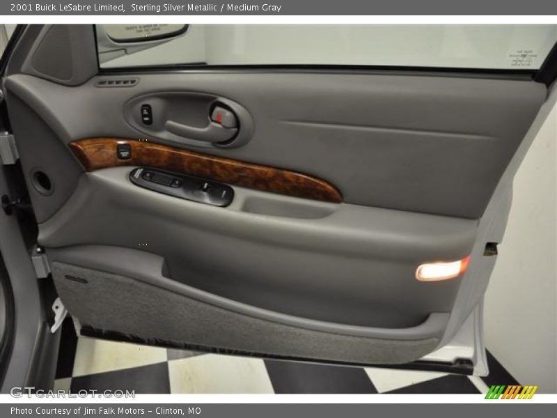 Sterling Silver Metallic / Medium Gray 2001 Buick LeSabre Limited