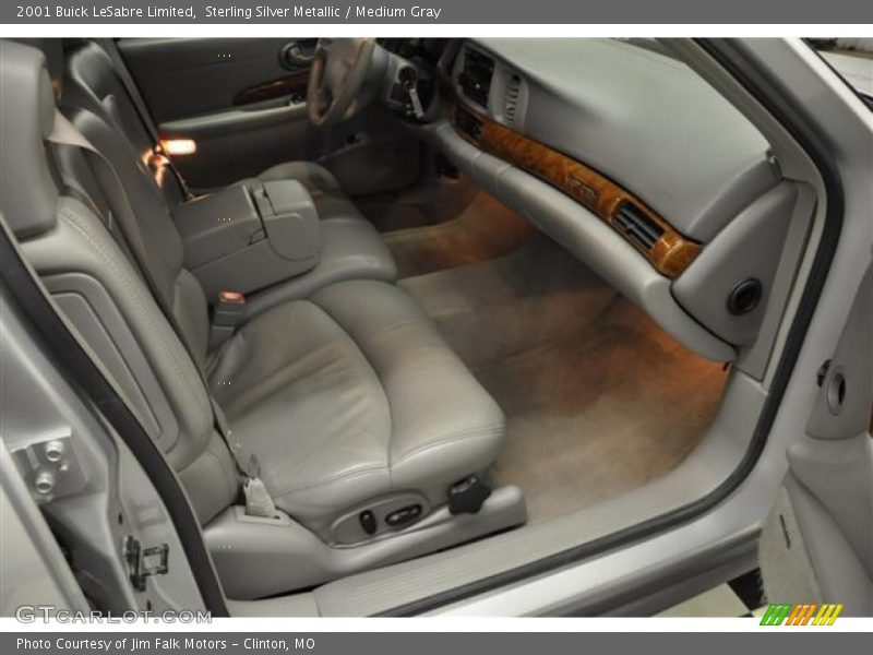 Sterling Silver Metallic / Medium Gray 2001 Buick LeSabre Limited