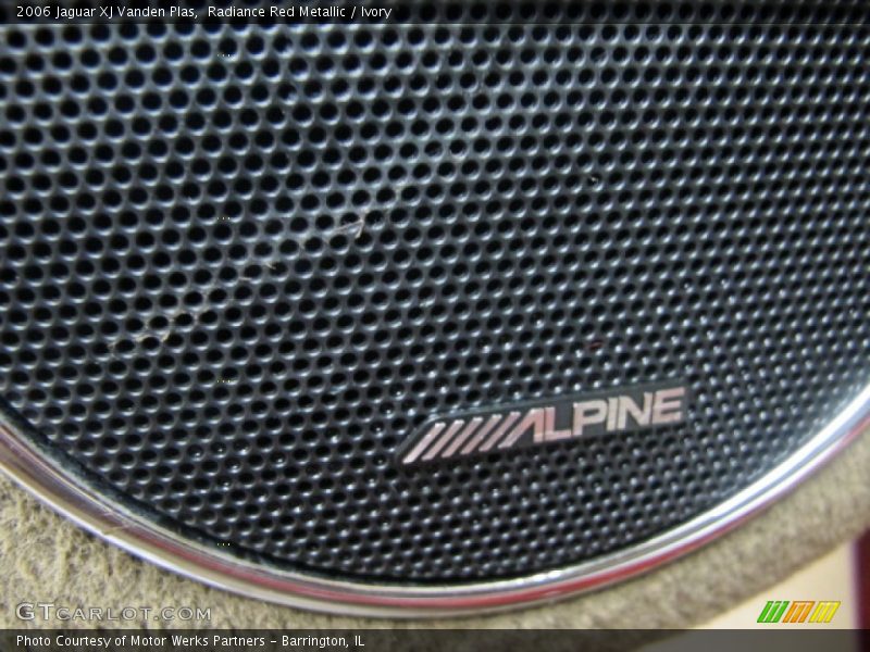 Radiance Red Metallic / Ivory 2006 Jaguar XJ Vanden Plas