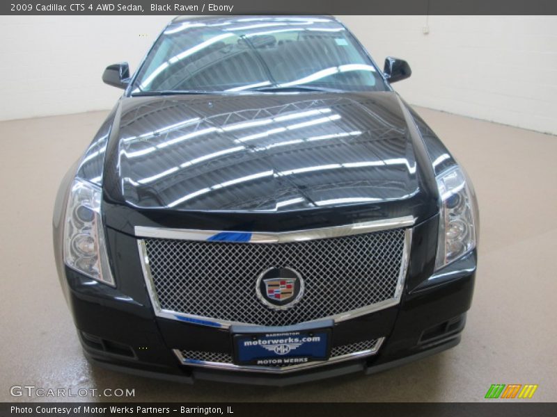 Black Raven / Ebony 2009 Cadillac CTS 4 AWD Sedan