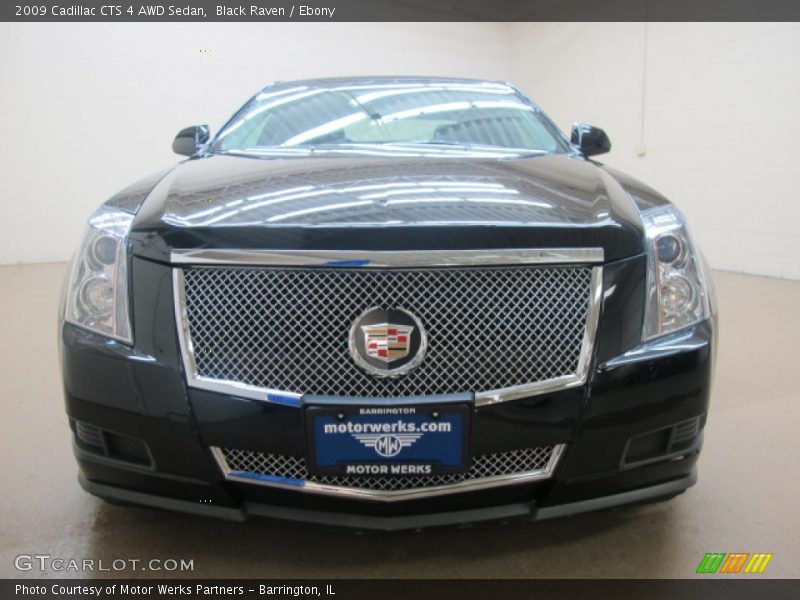 Black Raven / Ebony 2009 Cadillac CTS 4 AWD Sedan