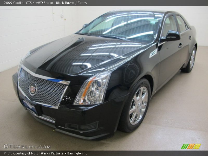 Black Raven / Ebony 2009 Cadillac CTS 4 AWD Sedan