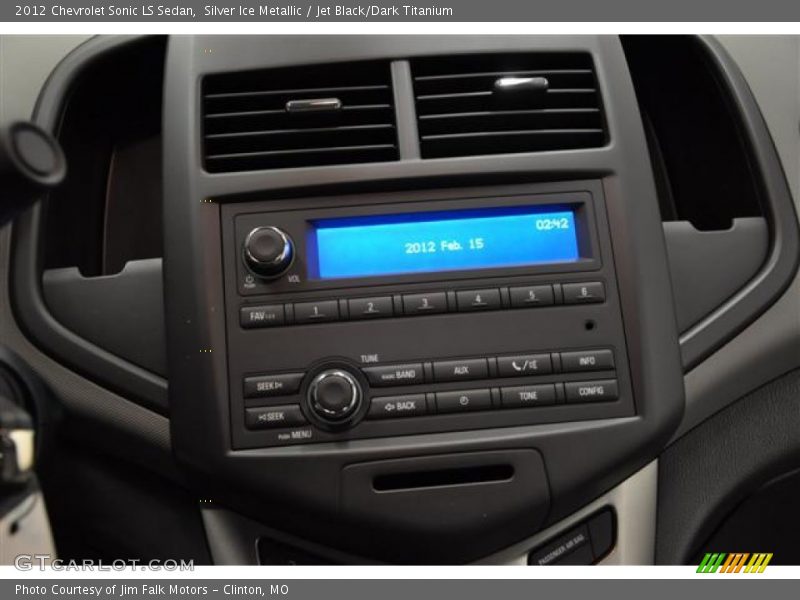 Controls of 2012 Sonic LS Sedan
