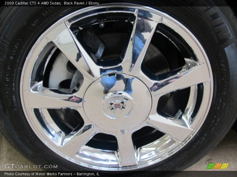 Black Raven / Ebony 2009 Cadillac CTS 4 AWD Sedan