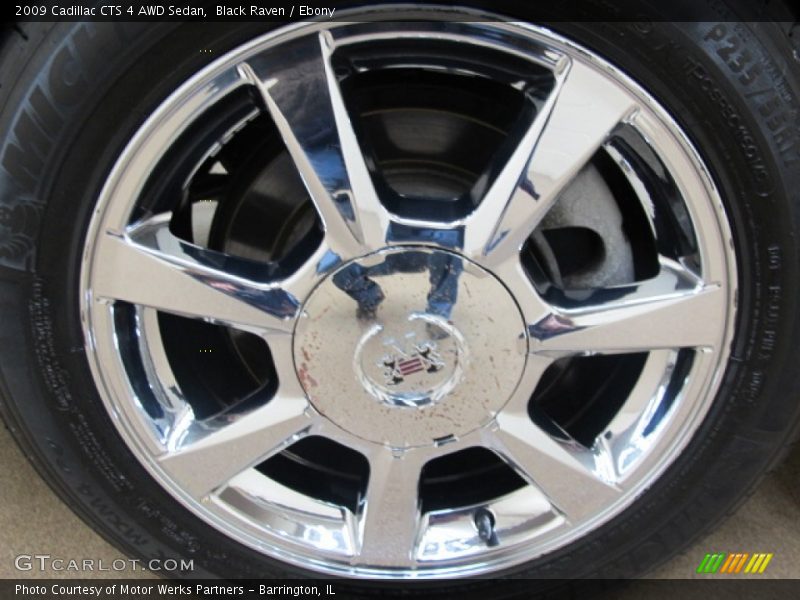 Black Raven / Ebony 2009 Cadillac CTS 4 AWD Sedan