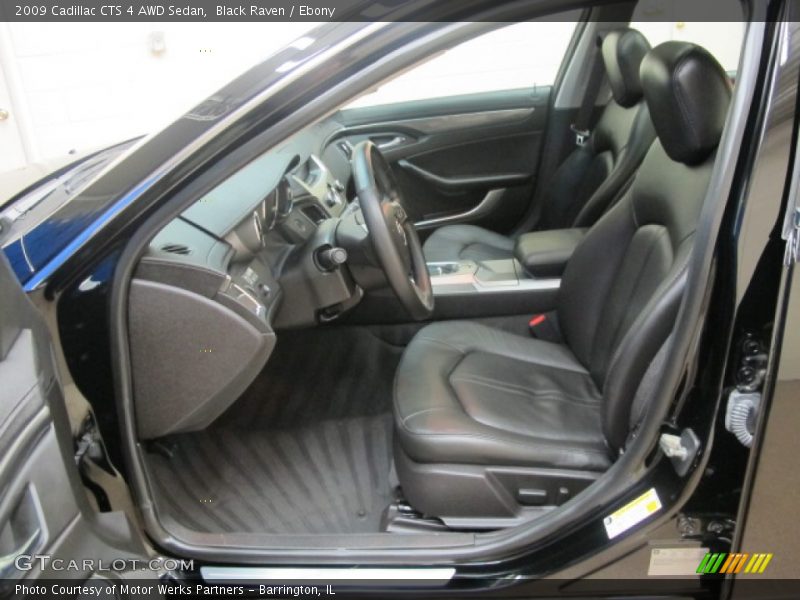 Black Raven / Ebony 2009 Cadillac CTS 4 AWD Sedan