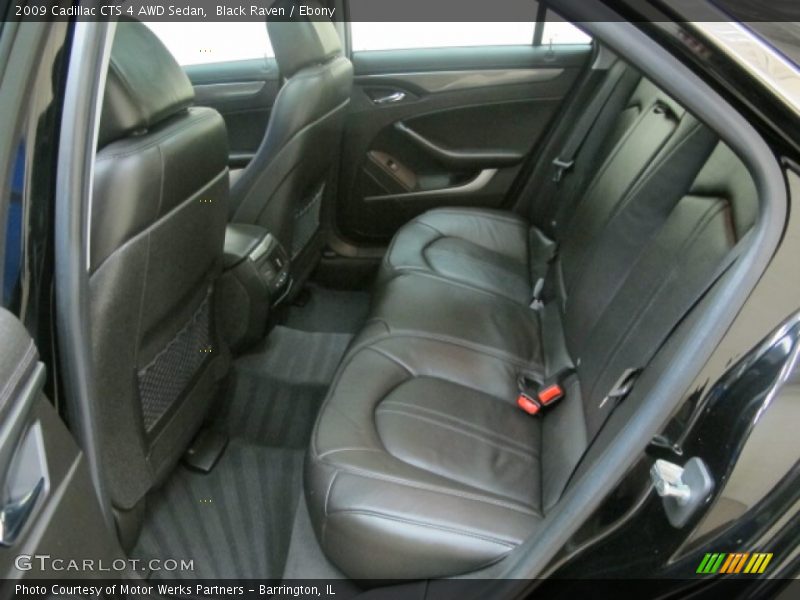 Black Raven / Ebony 2009 Cadillac CTS 4 AWD Sedan