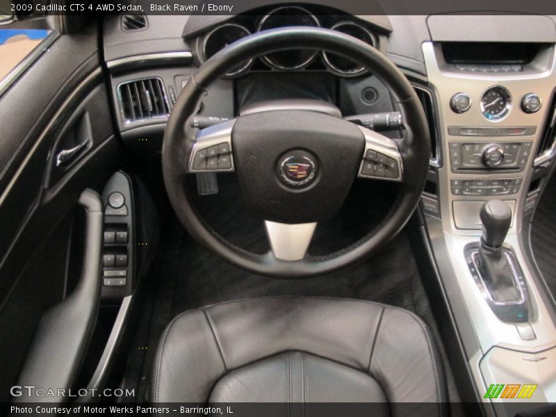 Black Raven / Ebony 2009 Cadillac CTS 4 AWD Sedan