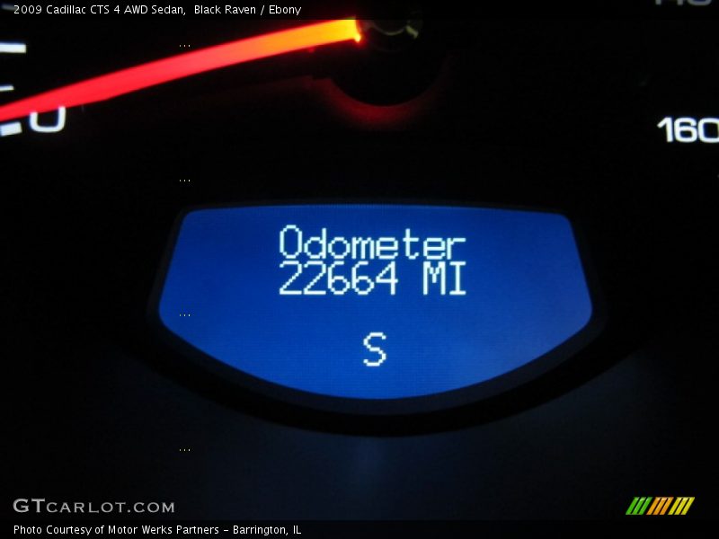 Black Raven / Ebony 2009 Cadillac CTS 4 AWD Sedan